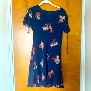 Madewell Floral Mini Dress